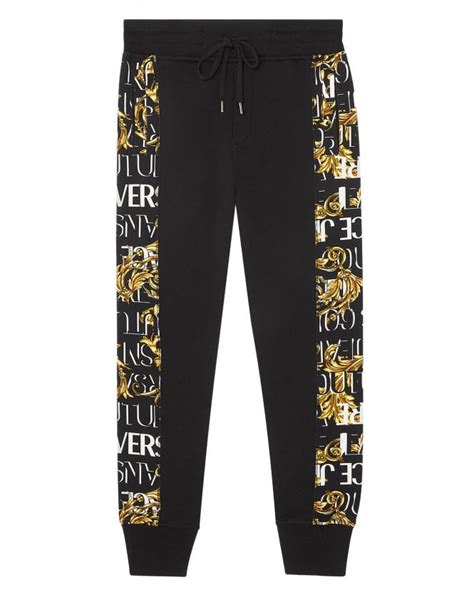 versace jeans classic joggers j59lnsqw|Versace Jeans black.